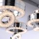Leuchten Direkt 14522-17 - LED Bodové svietidlo TIM 4xLED/2,8W/230V + 4xLED/3,1W