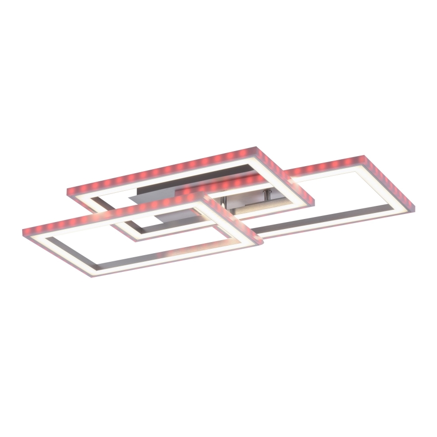 Leuchten Direkt 14636-55 - LED RGB Stmievateľné stropné svietidlo FELIX LED/35W/230V + diaľkové ovládanie
