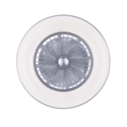 Leuchten Direkt 14646-55 - LED Stmievateľné stropné svietidlo s ventilátorom MICHAEL LED/29W/230V + diaľkové ovládanie