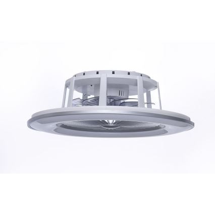 Leuchten Direkt 14646-55 - LED Stmievateľné stropné svietidlo s ventilátorom MICHAEL LED/29W/230V + diaľkové ovládanie