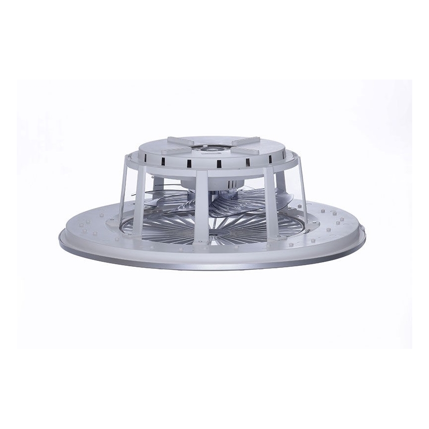 Leuchten Direkt 14646-55 - LED Stmievateľné stropné svietidlo s ventilátorom MICHAEL LED/29W/230V + diaľkové ovládanie