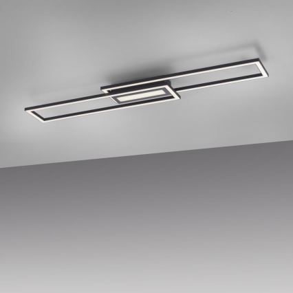 Leuchten Direkt 14696-18 - LED Stmievateľný prisadený luster ASMIN LED/45W/230V čierna