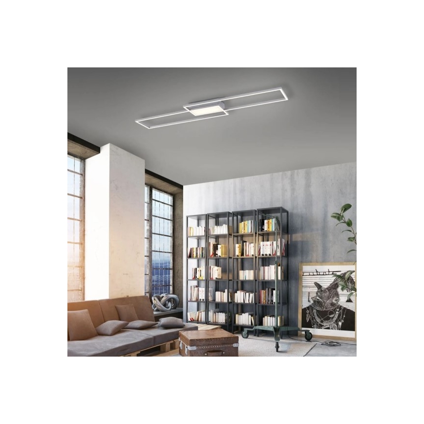 Leuchten Direkt 14711-55 - LED Stmievateľné stropné svietidlo ASMIN LED/42W/230V 3000-5000K + diaľkové ovládanie