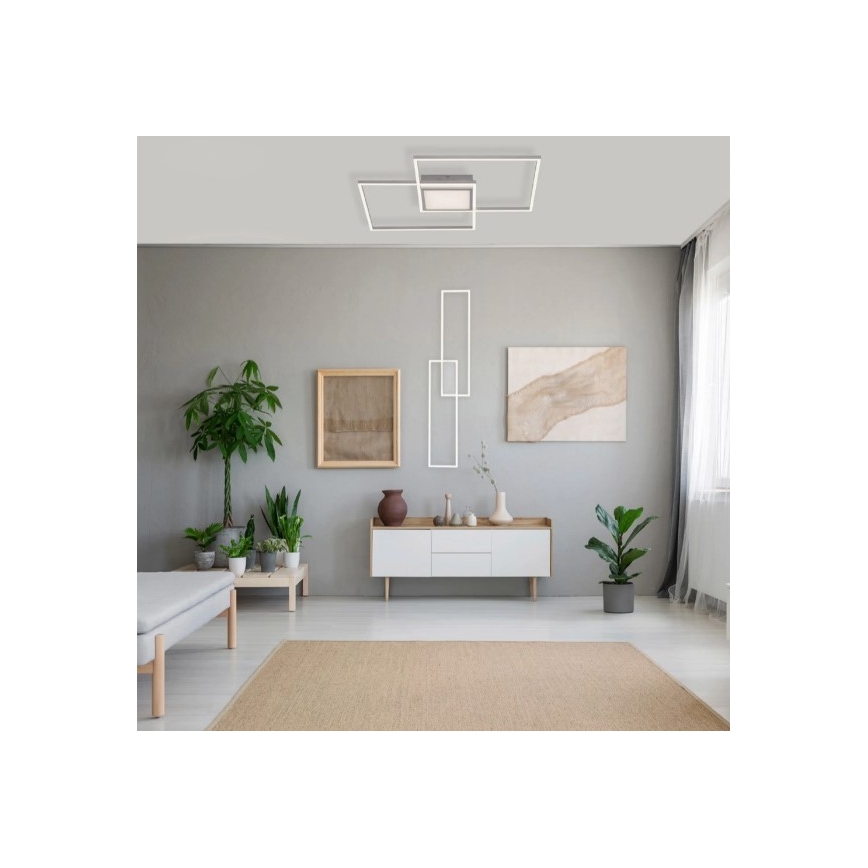 Leuchten Direkt 14711-55 - LED Stmievateľné stropné svietidlo ASMIN LED/42W/230V 3000-5000K + diaľkové ovládanie