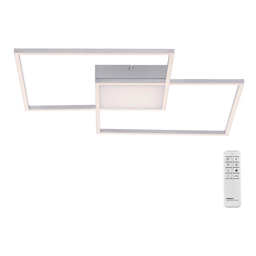 Leuchten Direkt 14712-55-LED Stmievateľný prisadený luster ASMIN LED/42W/230V 3000-5000K + diaľkové ovládanie