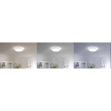Leuchten Direkt 14742-16 - LED RGB Stmievateľné stropné svietidlo JUPI LOLASMART LED/18W/230V Tuya 2700-5000K + diaľkové ovládánie
