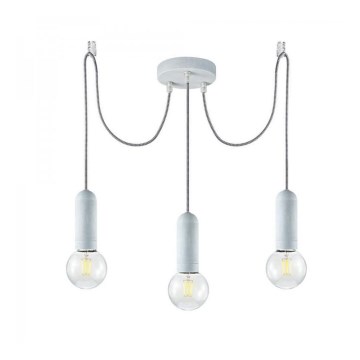 Leuchten Direkt 14776-22 - Luster na lanku TURN ME 3xE27/60W/230V pavúk