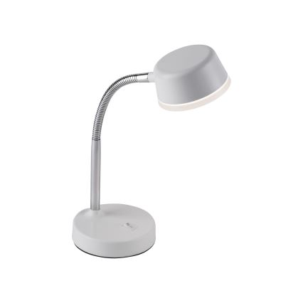 Leuchten Direkt 14825-16 - LED Stolná lampa ENISA 1xLED/3,5W/230V šedá