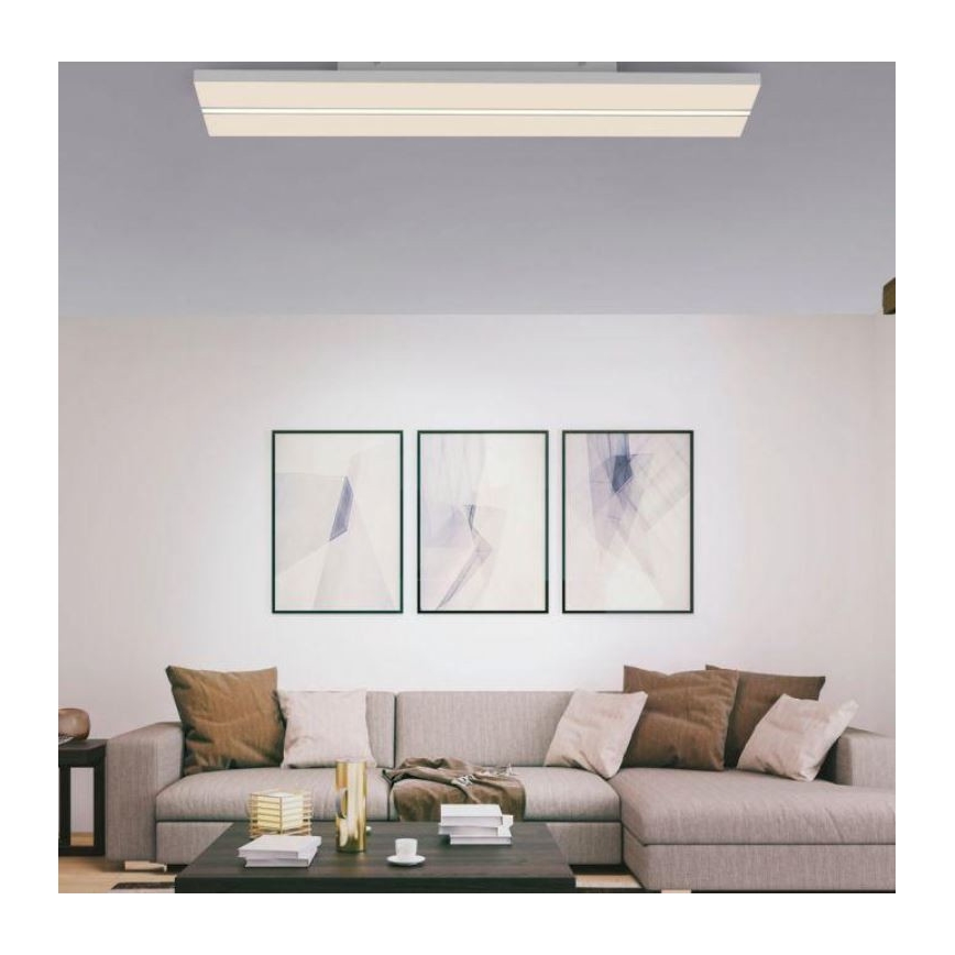 Leuchten Direkt 14854-16 - LED Stmievateľné stropné svietidlo EDGING LED/30W/230V 2700-5000K + diaľkové ovládanie