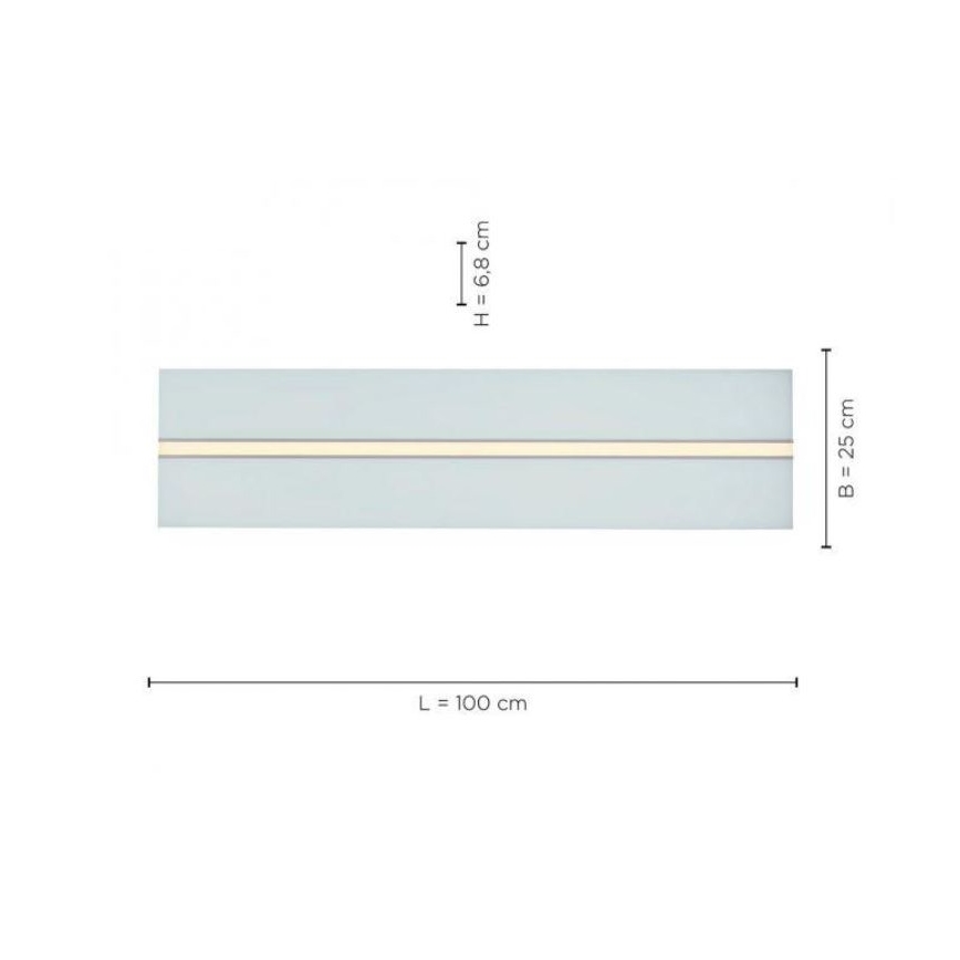 Leuchten Direkt 14854-16 - LED Stmievateľné stropné svietidlo EDGING LED/30W/230V 2700-5000K + diaľkové ovládanie
