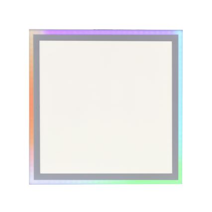 Leuchten Direkt 14900-16 - LED RGB Stmievateľné stropné svietidlo EDGING LED/24W/230V + diaľkové ovládanie