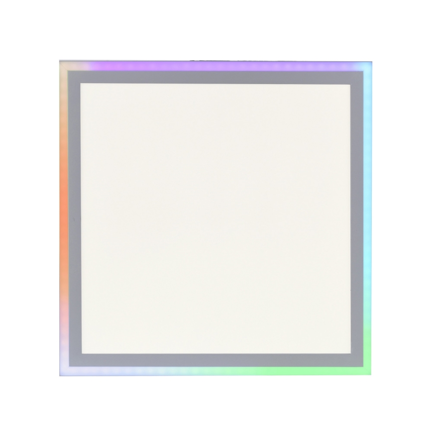 Leuchten Direkt 14900-16 - LED RGB Stmievateľné stropné svietidlo EDGING LED/24W/230V + diaľkové ovládanie