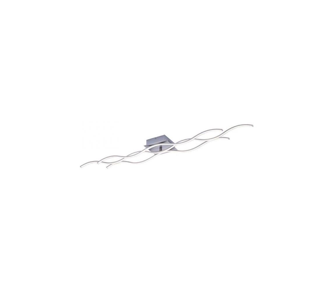 Leuchten Direkt 15167-55-LED Prisadený luster WAWE 2xLED/12,5W/230V+LED/17W 15167-55