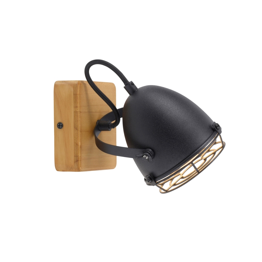 Leuchten Direkt 15171-18 - Nástenné bodové svietidlo BEETLE 1xE14/10W/230V borovica