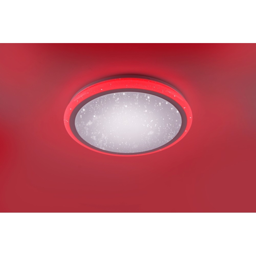 Leuchten Direkt 15220-16 - LED RGB Stmievateľné stropné svietidlo LUISA LED/28W/230V + diaľkové ovládánie