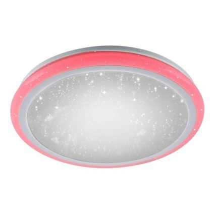 Leuchten Direkt 15220-16 - LED RGB Stmievateľné stropné svietidlo LUISA LED/28W/230V + diaľkové ovládánie