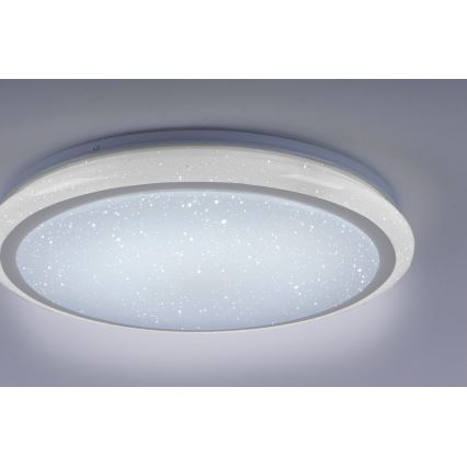 Leuchten Direkt 15220-16 - LED RGB Stmievateľné stropné svietidlo LUISA LED/28W/230V + diaľkové ovládánie