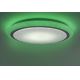Leuchten Direkt 15230-16 - LED RGB Stmievateľné stropné svietidlo LUISA LED/42W/230V 3000-6400K + diaľkové ovládánie
