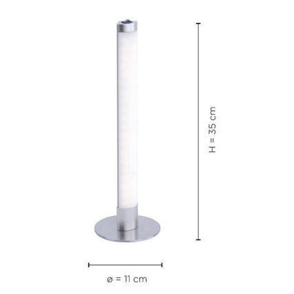 Leuchten Direkt 15272-55 - LED Stolná lampa AMILIA LED/6W/230V