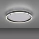 Leuchten Direkt 15391-13 - LED Stmievateľné stropné svietidlo RITUS LED/20W/230V čierna