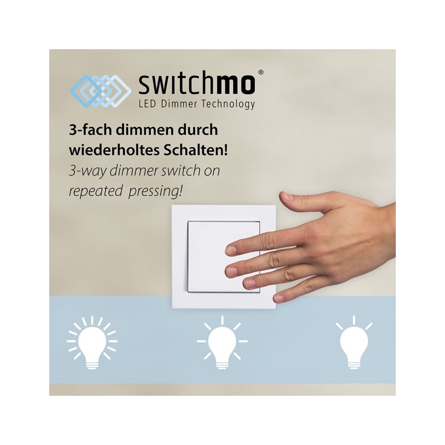 Leuchten Direkt 15393-60 - LED Stmievateľný luster na lanku RITUS LED/20W/230V