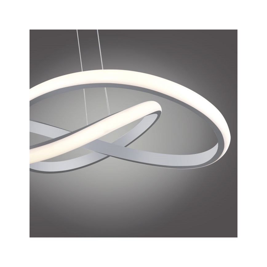 Leuchten Direkt 15402-95-LED Stmievateľný luster na lanku MARIA LED/25W/230V matný chrom