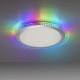 Leuchten Direkt 15411-21- LED RGB Stmievateľné stropné svietidlo CYBA LED/26W/230V + diaľkové ovládanie