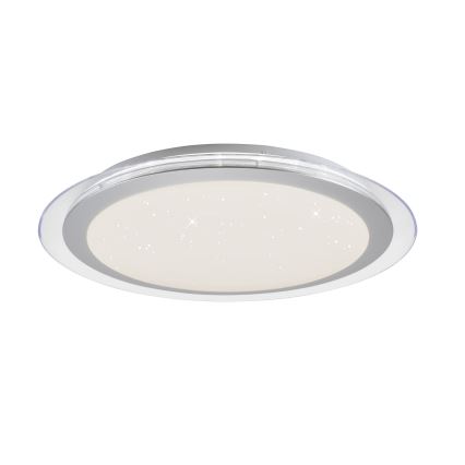 Leuchten Direkt 15411-21- LED RGB Stmievateľné stropné svietidlo CYBA LED/26W/230V + diaľkové ovládanie