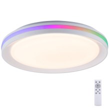 Leuchten Direkt 15544-16 - LED RGB Stmievateľné stropné svietidlo RIBBON LED/15W/230V