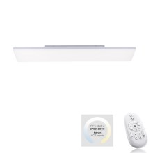 Leuchten Direkt 15553-16 - LED Stmievateľné stropné svietidlo CANVAS LED/20W/230V + diaľkové ovládanie