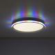 Leuchten Direkt 15555-16 - LED RGBW Stmievateľné stropné svietidlo GALACTICA LED/28W/230V 2700-5000K + diaľkové ovládanie