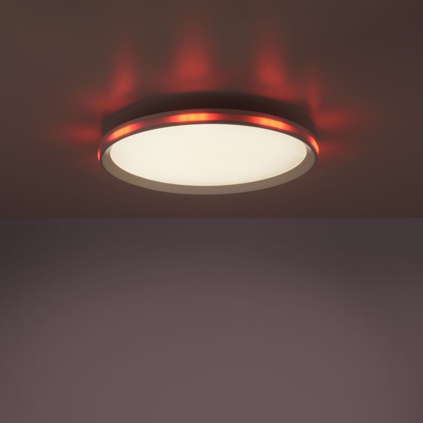 Leuchten Direkt 15555-16 - LED RGBW Stmievateľné stropné svietidlo GALACTICA LED/28W/230V 2700-5000K + diaľkové ovládanie