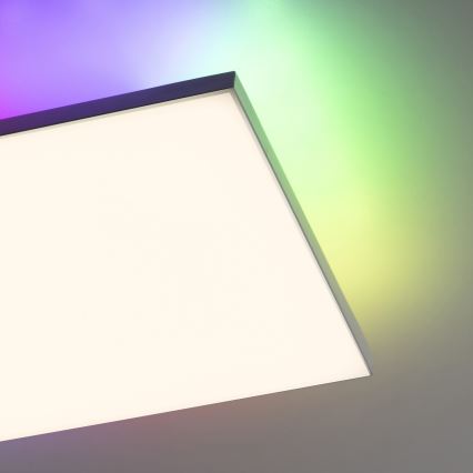 Leuchten Direkt 15561-16 - LED RGB Stmievateľné stropné svietidlo CONRAD LED/27W/230V + diaľkové ovládanie