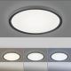 Leuchten Direkt 15571-18 - LED Stmievateľné stropné svietidlo FLAT LED/23,5W/230V 2700-5000K + diaľkové ovládanie