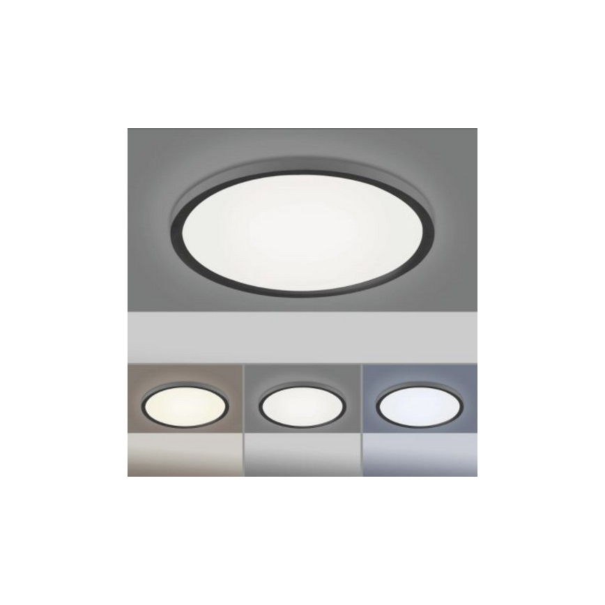 Leuchten Direkt 15571-18 - LED Stmievateľné stropné svietidlo FLAT LED/23,5W/230V 2700-5000K + diaľkové ovládanie