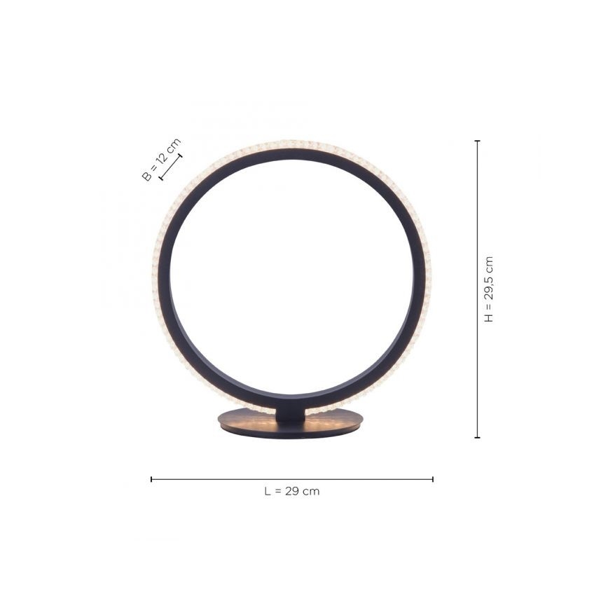 Leuchten Direkt 15612-18 - LED Stolná lampa MUSA LED/11W/230V