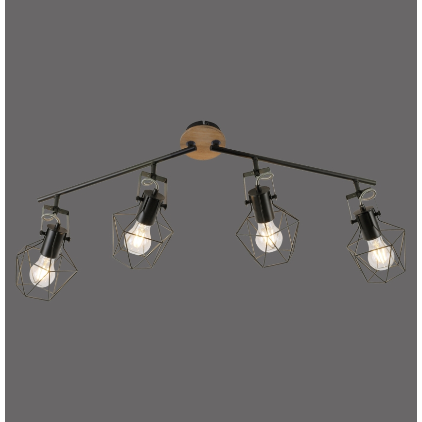 Leuchten Direkt 15674-78 - Bodové svietidlo JARO 4xE27/60W/230V