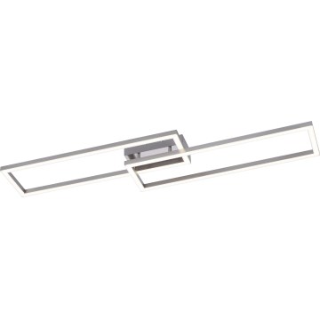 Leuchten Direkt 16430-55 - LED RGBW stmievateľné stropné svietidlo MAXI 2xLED/18W/230V 2700-5000K matný chróm + diaľkové ovládanie