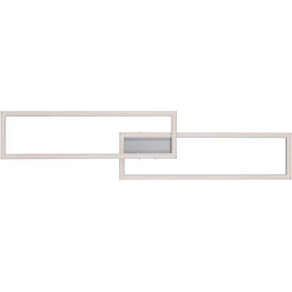 Leuchten Direkt 16430-55 - LED RGBW stmievateľné stropné svietidlo MAXI 2xLED/18W/230V 2700-5000K matný chróm + diaľkové ovládanie