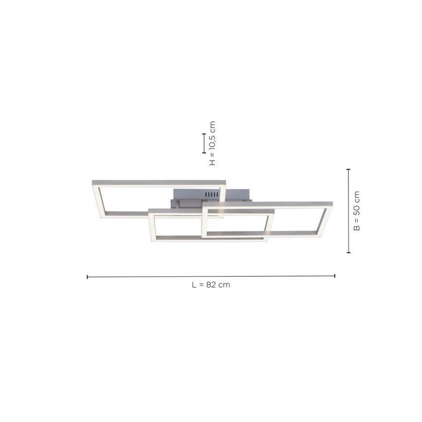 Leuchten Direkt 16431-55 - LED RGB Stmievateľný prisadený luster MAXI LED/27W/230V + diaľkové ovládanie