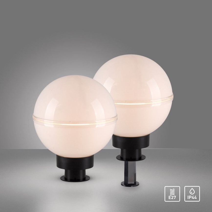 Leuchten Direkt 19322-16-2 - SADA 2x Vonkajšia lampa 1xE27/40W/230V pr. 20 cm IP44
