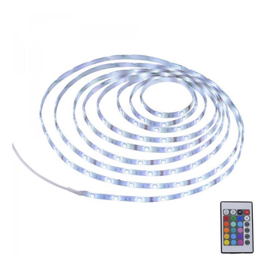 Leuchten Direkt 81219-70-LED RGB Stmievateľný pásik TEANIA 10m LED/24W/12/230V+ diaľkové ovládanie