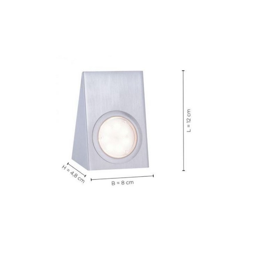 Leuchten Direkt 84111-55-3 - SADA 3x LED Osvetlenie nábytku so senzorom THEO LED/3,6W/230V