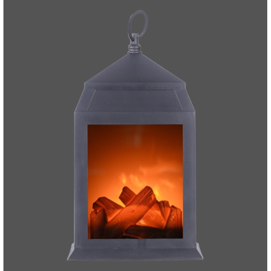 Leuchten Direkt 86220-18 - LED Dekoračná lucerna CHIMNEY LED/0,6W/3xAAA