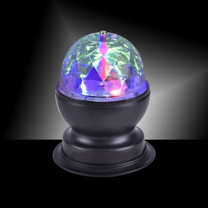 Leuchten Direkt 98035-18 - LED RGB Stolná lampa DISCO LED/3W/230V