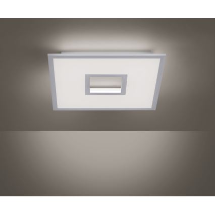 Leuchten Direkt 11645-16 - LED RGB Stmievateľné stropné svietidlo RECESS LED/22,5W/230V + LED/5W + diaľkové ovládanie