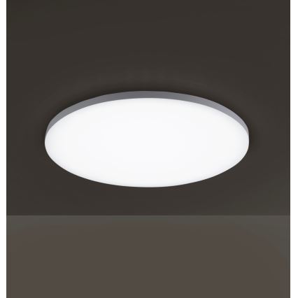 Leuchten Direkt 15602-16 - LED RGBW Stmievateľné stropné svietidlo GUSTAV LED/20,3W/230V +LED/1,8W 2700-5000K + diaľkové ovládanie