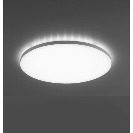 Leuchten Direkt 15602-16 - LED RGBW Stmievateľné stropné svietidlo GUSTAV LED/20,3W/230V +LED/1,8W 2700-5000K + diaľkové ovládanie