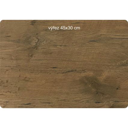 Li-Go 5747/DUB2 - LED stmievaľná nástenná dekorácia LED/10W/230V 45x55 cm dub