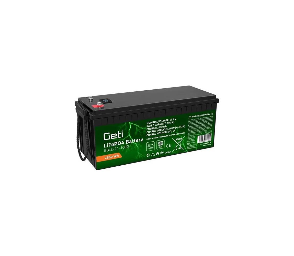 Geti LiFePO4 batéria 25,6 V/100 Ah 04250834